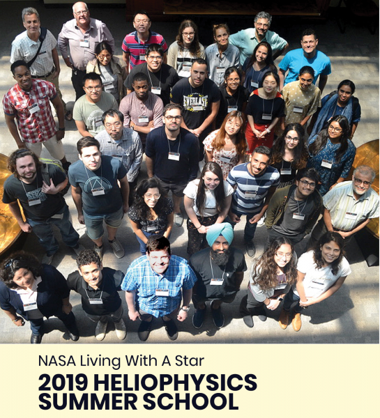 2019 Heliophysics Summer School Group Photo
