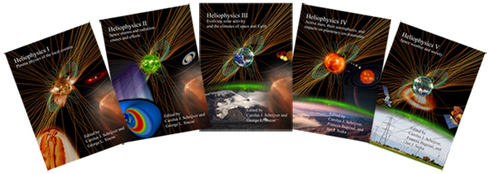 The Heliophysics textbook series published by Cambridge University Press.