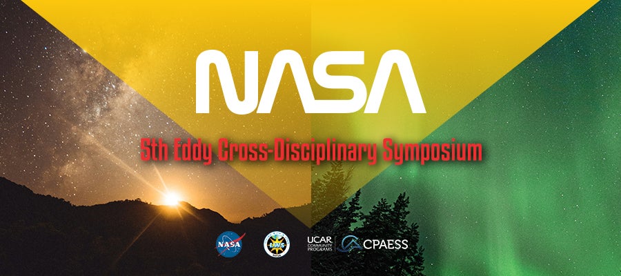 Collage of mountains with night sky and green aurora