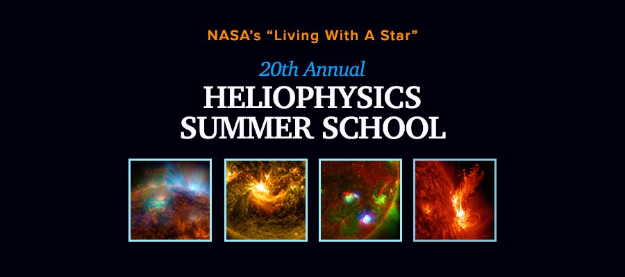 Banner for 20th Heliophysics Summer School