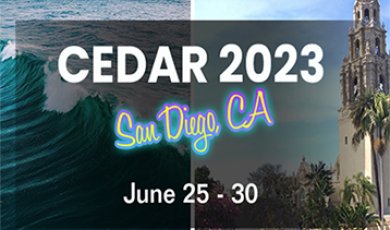 Banner for CEDAR 2023 Workshop